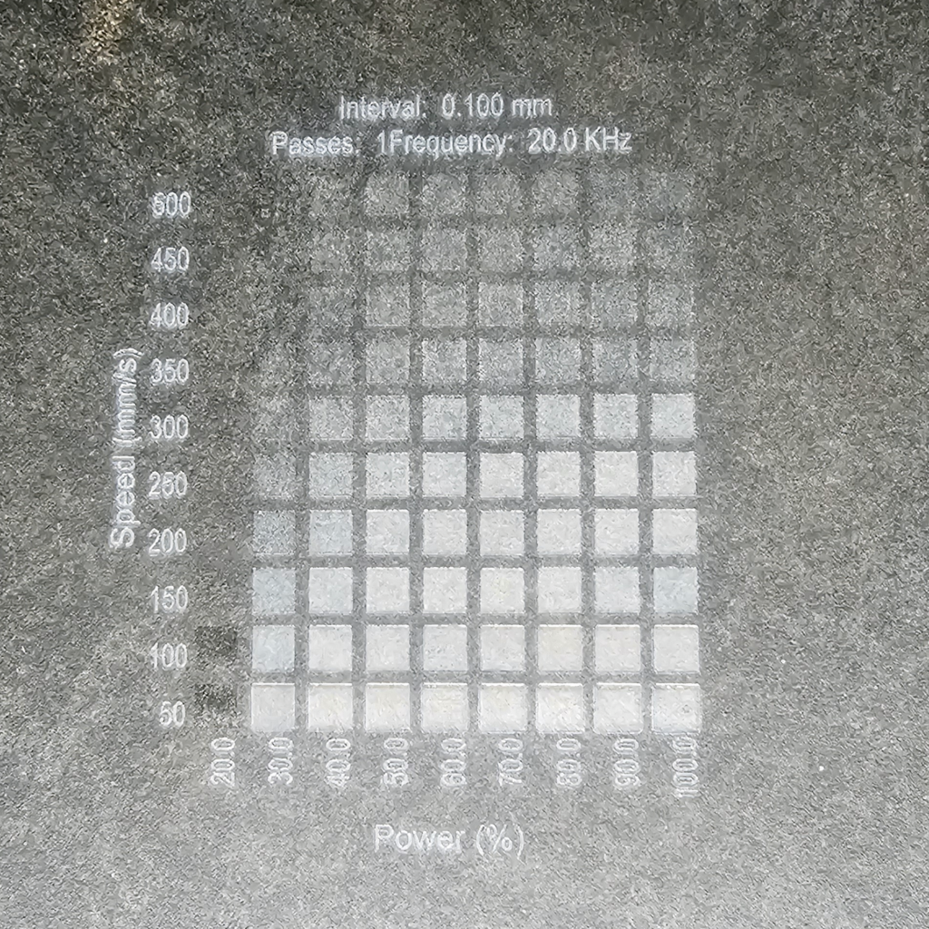 Porcelain Tile Engraving Test with Monport Onyx