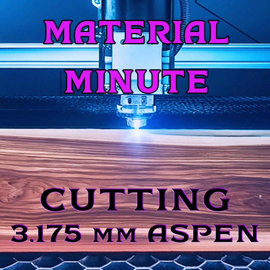 Cutting 3.175 mm Aspen with Monport Onyx