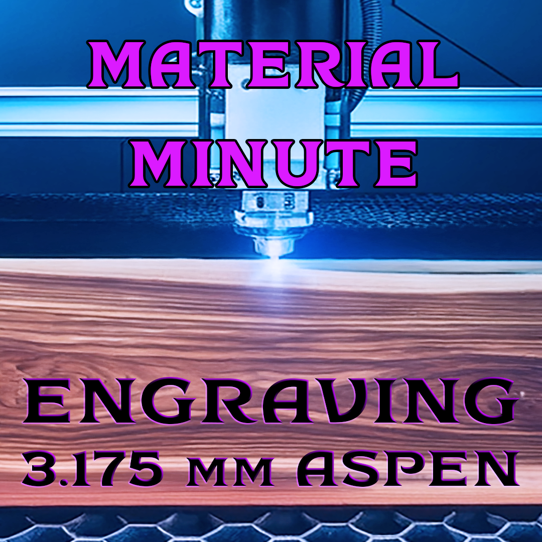 Engraving 3.175 mm Aspen with Monport Onyx