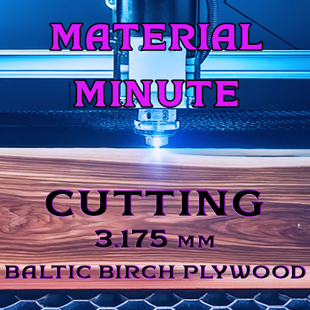 Cutting 3.175 mm Baltic Birch Plywood with Monport Onyx