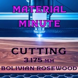 Discover how to Master Bolivian Rosewood Laser Cutting!