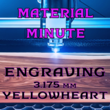 Discover how to Master Yellowheart Laser Engraving!
