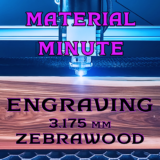 Discover how to Master Zebrawood Laser Engraving!